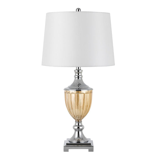 Chrome Metal Derby - Table lamp