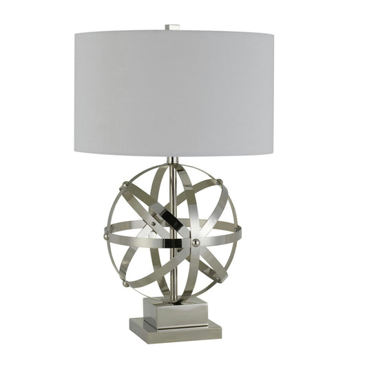 Brushed steel Metal Vittoria - Table lamp