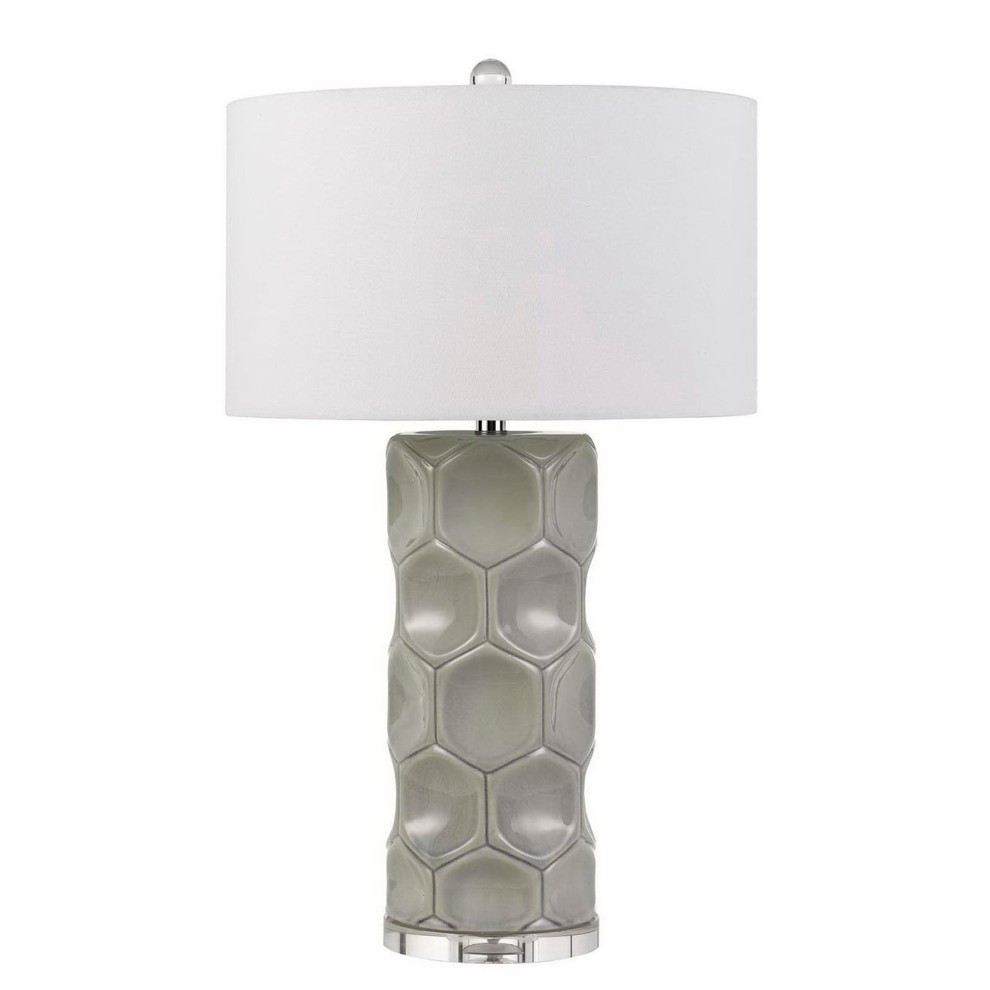 Gray Acrylic/metal Melfi - Table lamp