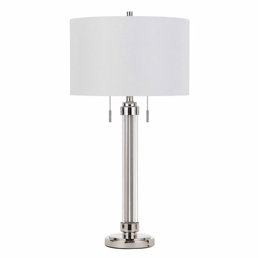 Chrome Metal/glass Montilla - Table lamp