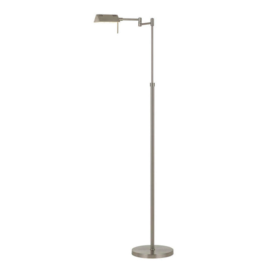 Brushed steel Metal Clemson - Floor lamp