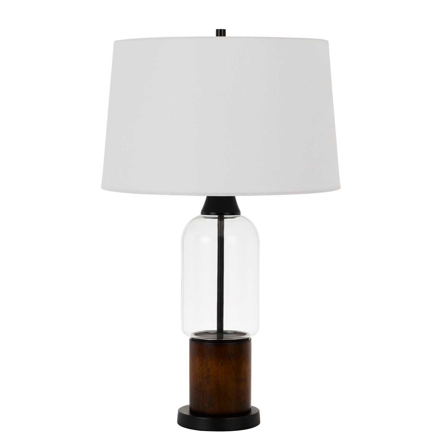 Wood Glass/pinewood Bron - Table lamp