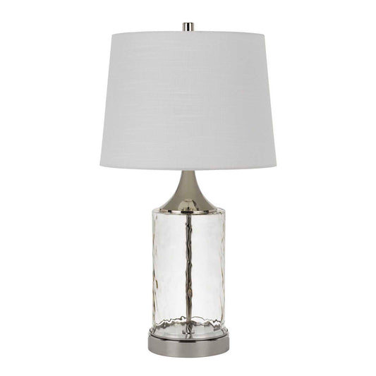 Chrome Metal/glass Forssa - Table lamp