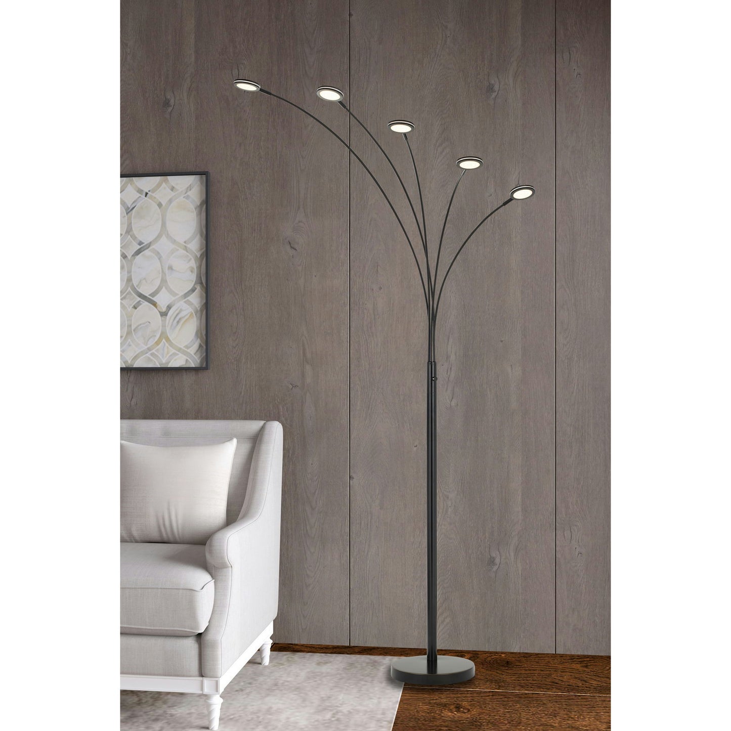 Dark bronze Metal Cremona - Arc floor lamp