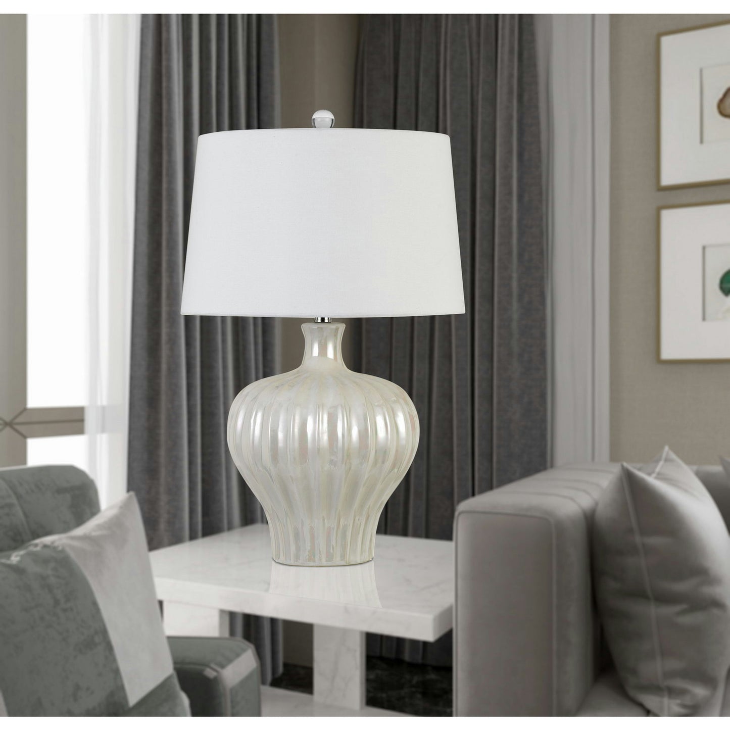 Pearl Ceramic Afragola - Table lamp