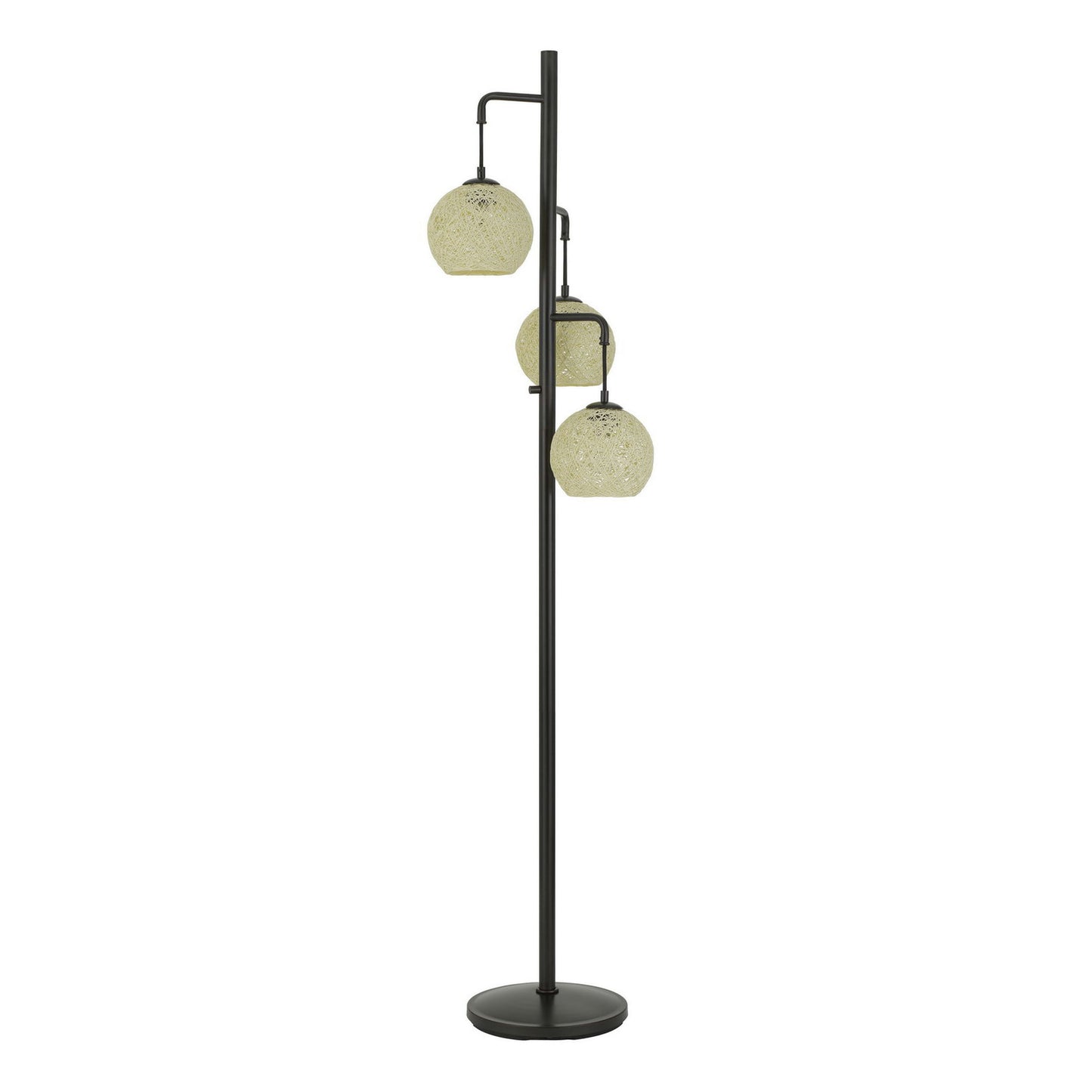 Black Metal Sardis - Floor lamp