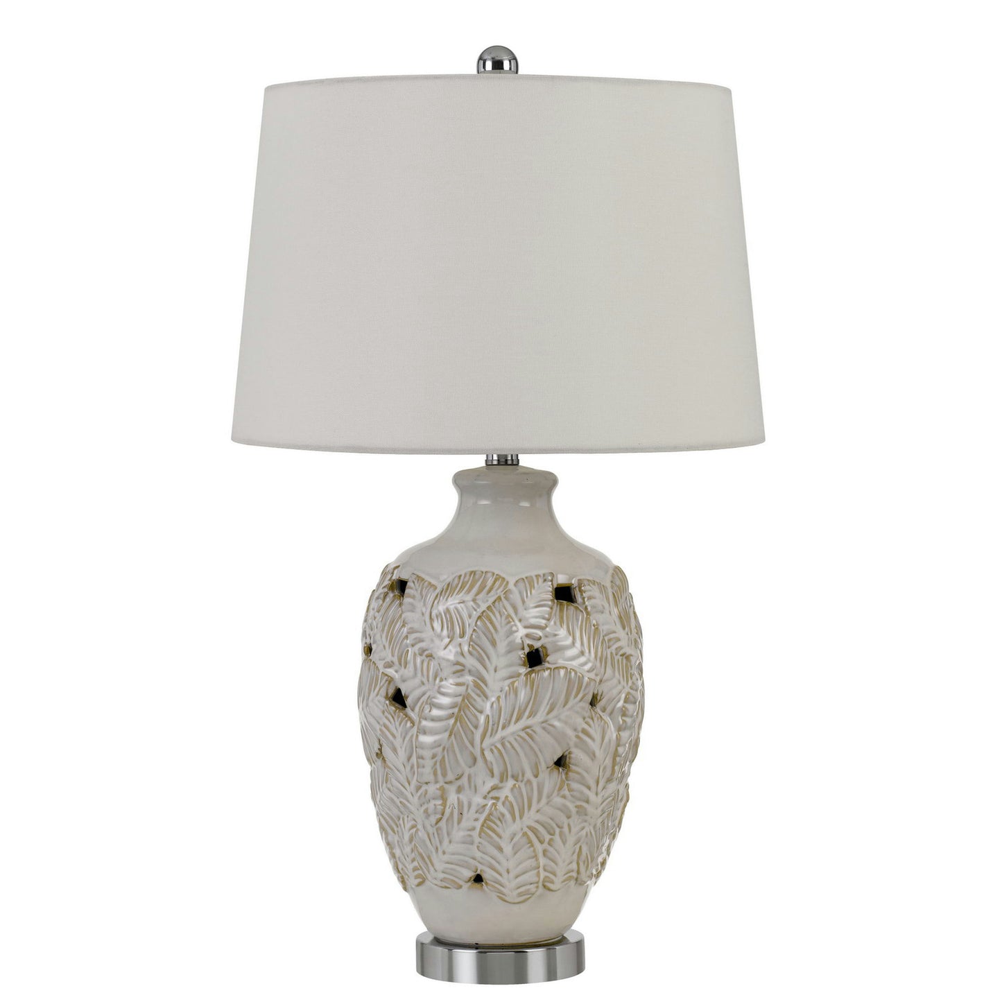 Ivory Metal Leland - Table lamp
