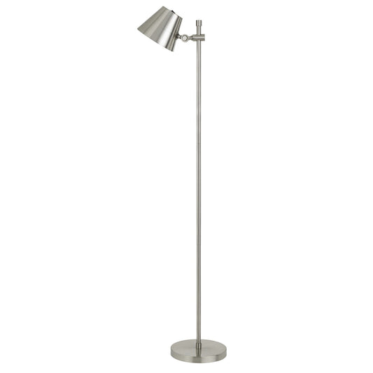 Brushed steel Metal Vaduz - Floor lamp