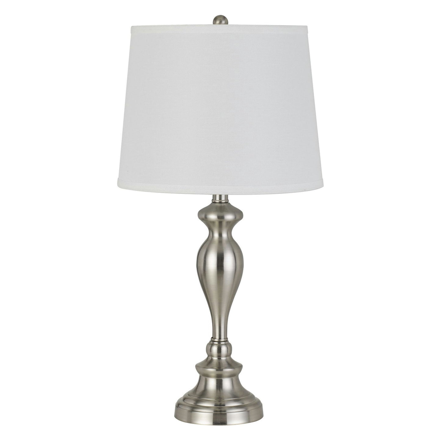 Brushed steel Metal Forssa - 2 pc.table lamp set