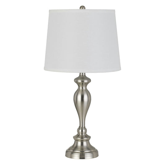 Brushed steel Metal Forssa - 2 pc.table lamp set