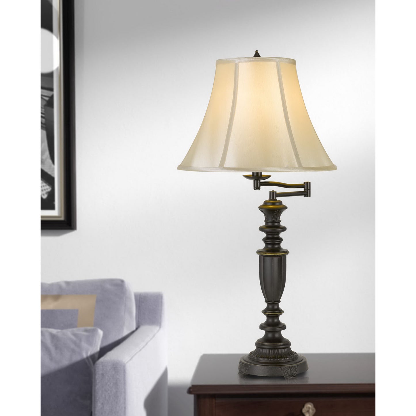 Dark bronze Aluminum casted Mayo - Table lamp