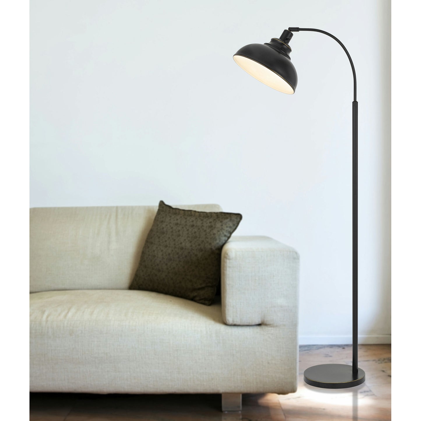 Dark bronze Metal Dijon - Floor lamp