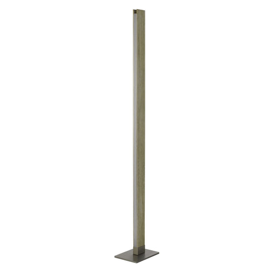 Rubber wood Metal Colmar - Floor lamp