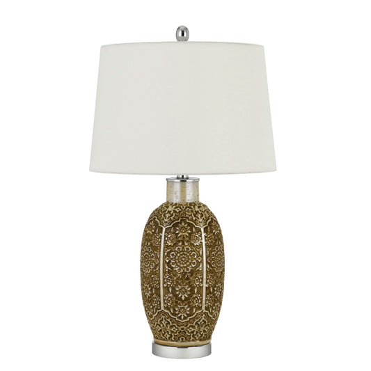 Cinnamon Metal Olive - Table lamp