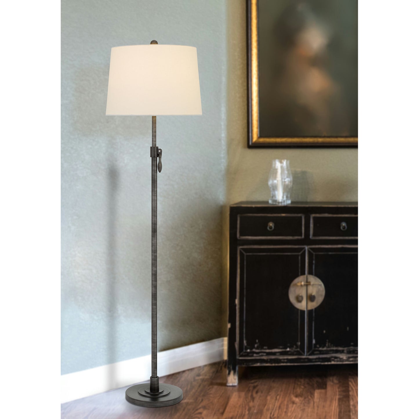 Antique silver Metal Riverwood - Floor lamp