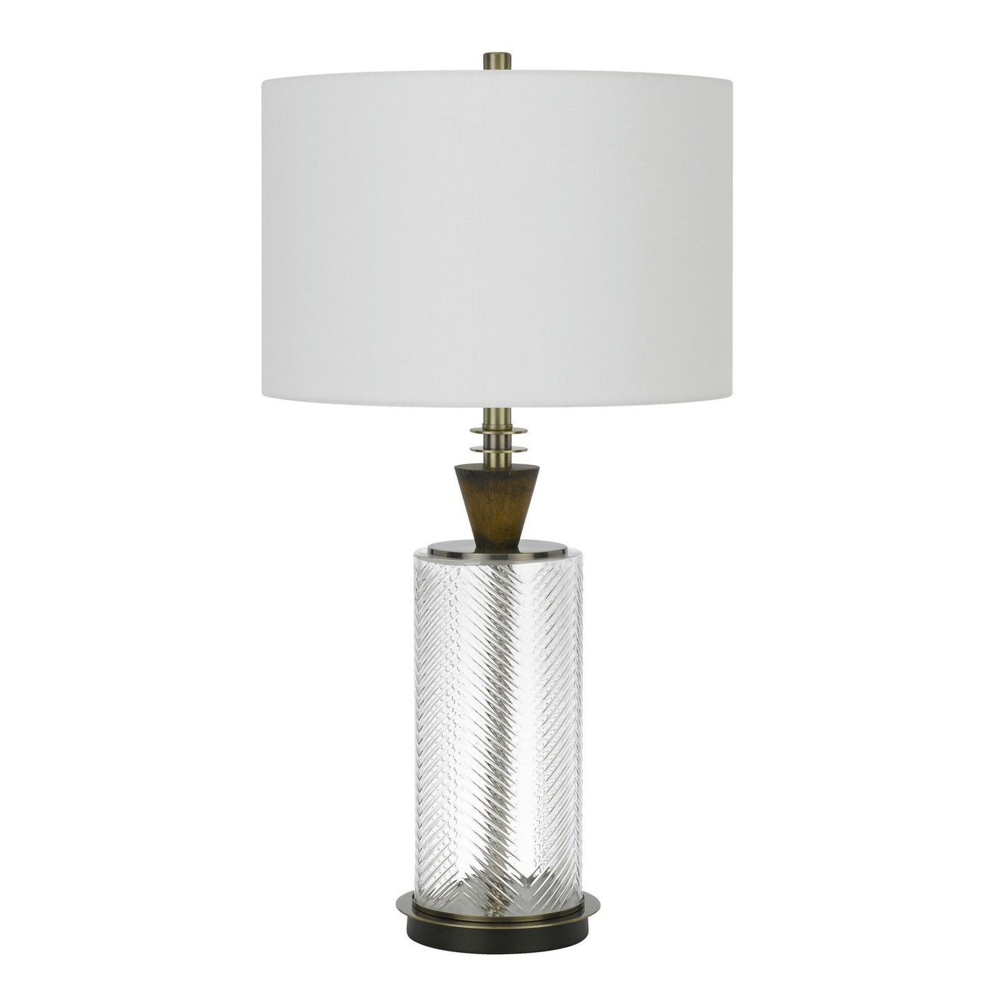 Glass/dark bronze Metal Sherwood - Table lamp