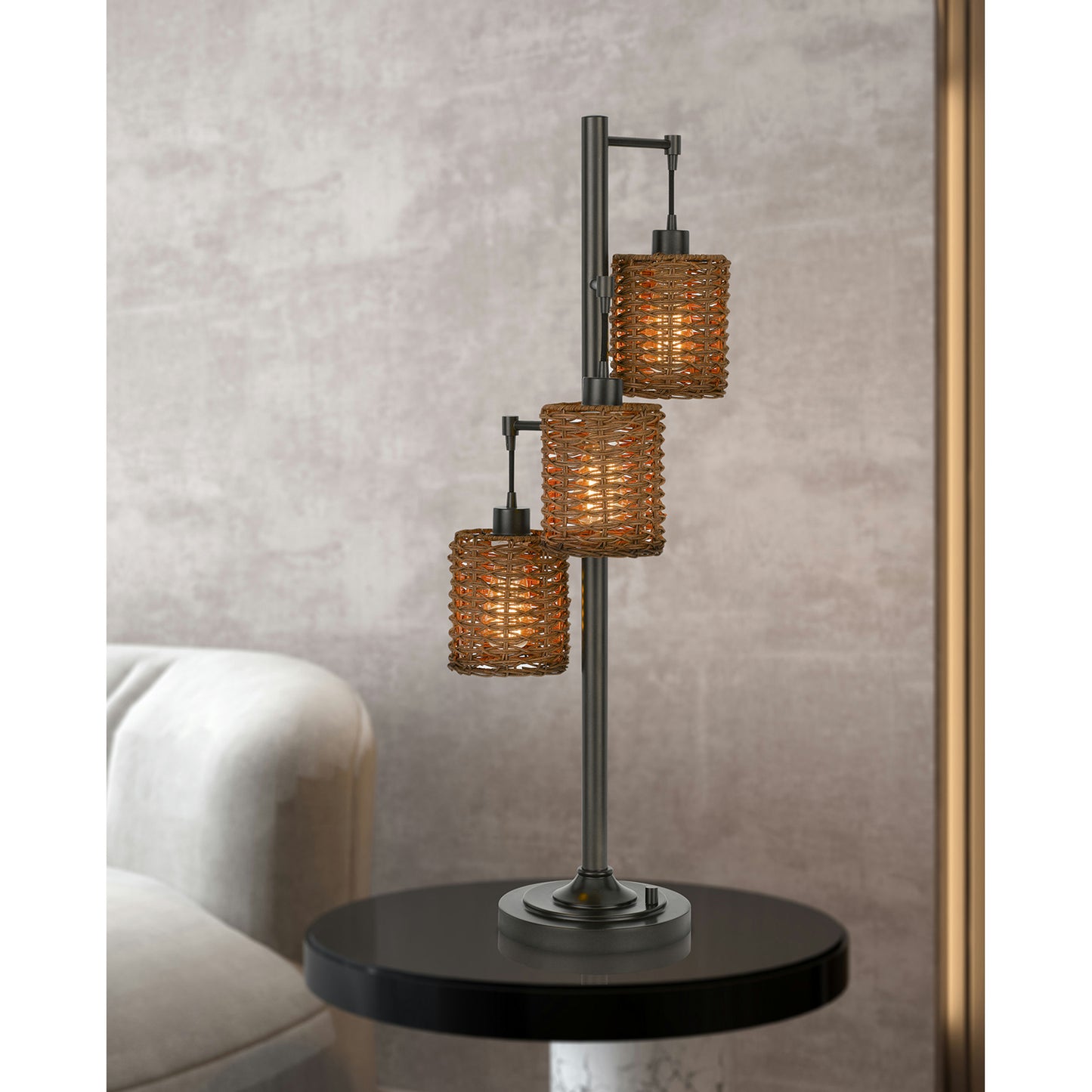 Dark bronze Metal Connell - Table lamp