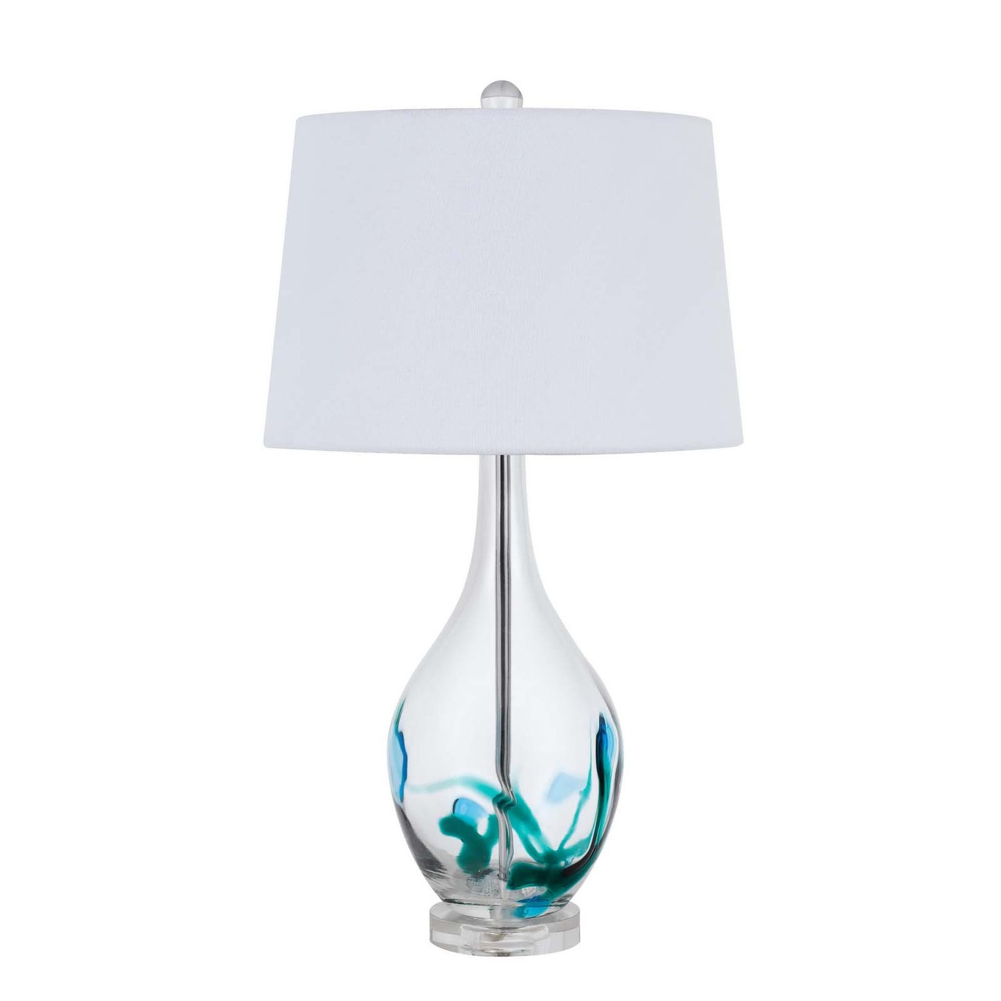 Clear / turquoise Cystal Harlan - Table lamp