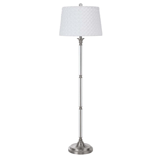 Brushed steel Metal Ruston - Floor lamp