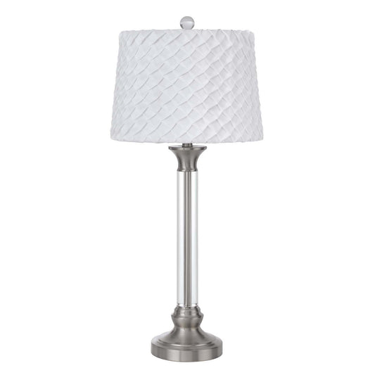 Brushed steel Metal Ruston - Table lamp