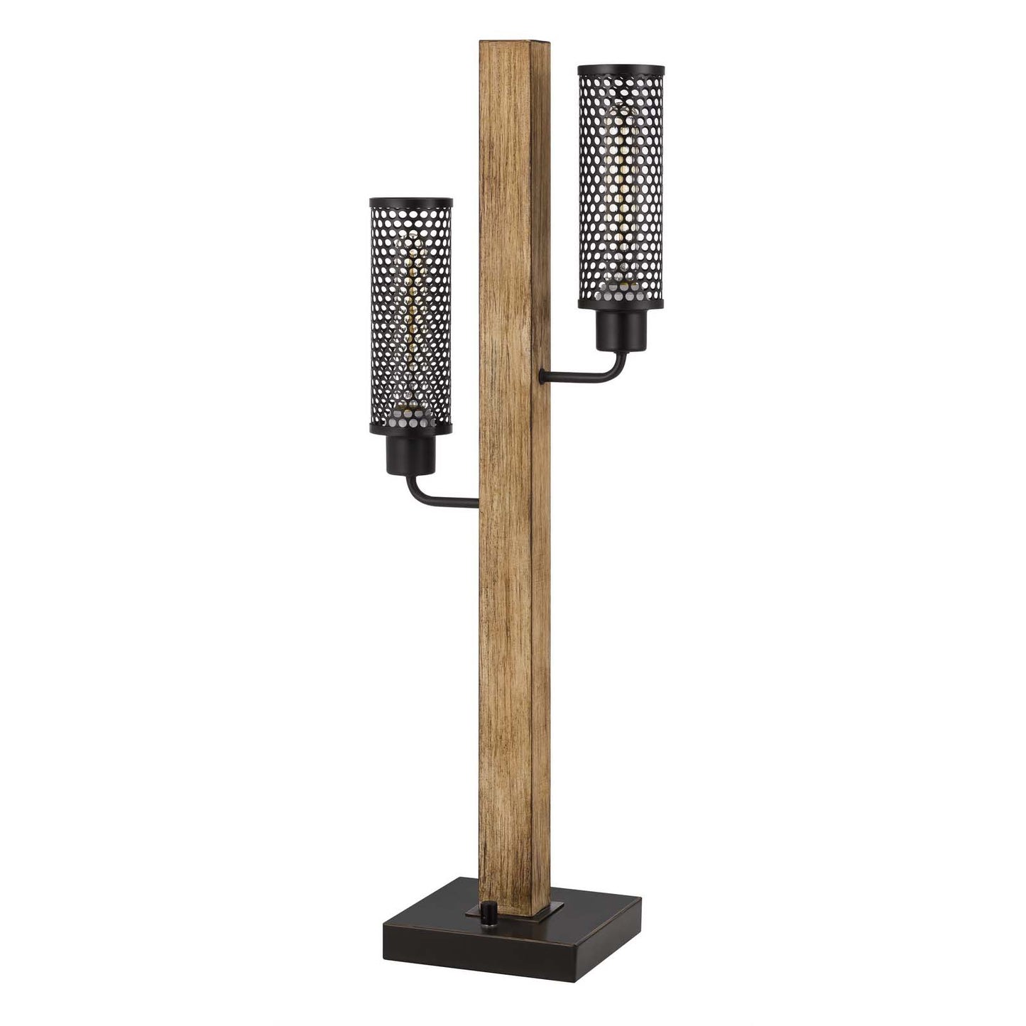 Light oak Metal Lenox - Table lamp