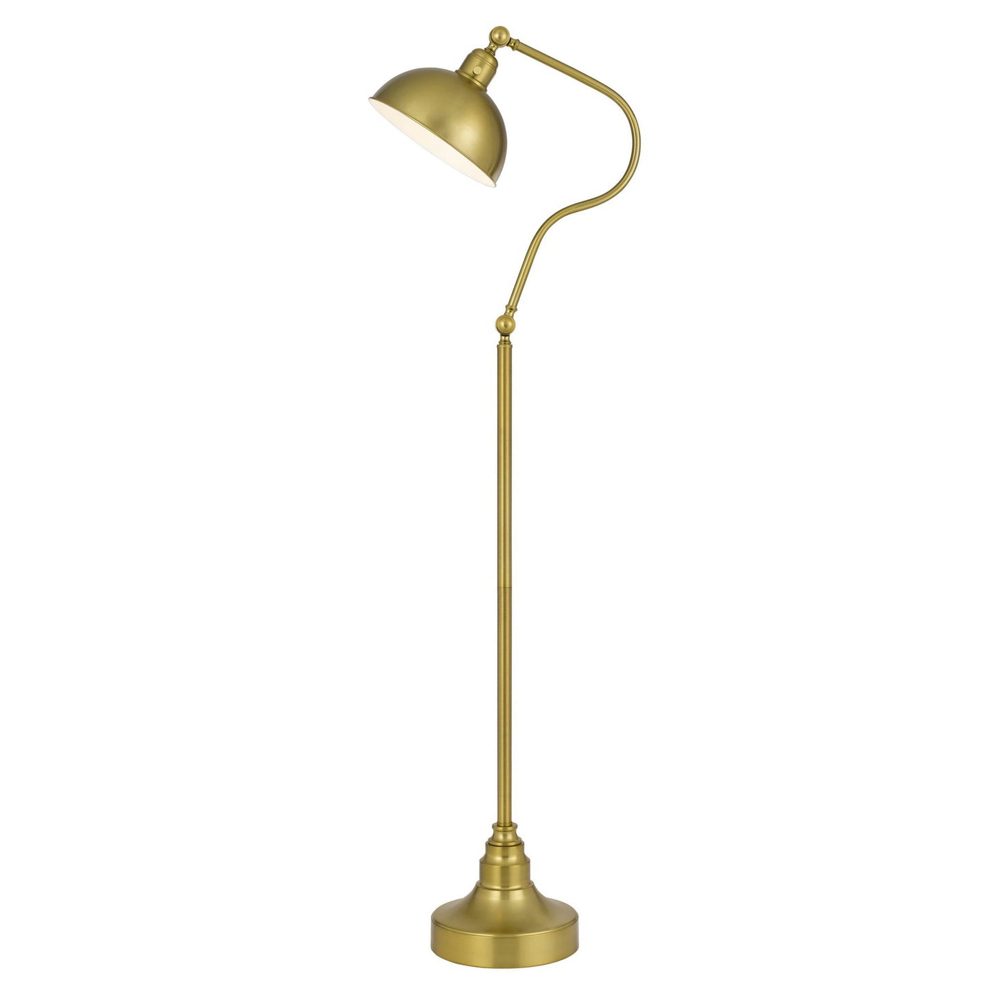 Antique brass Metal Industrial - Floor lamp