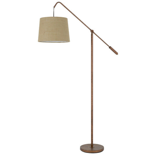 Rust Metal Fishing rod - Floor lamp