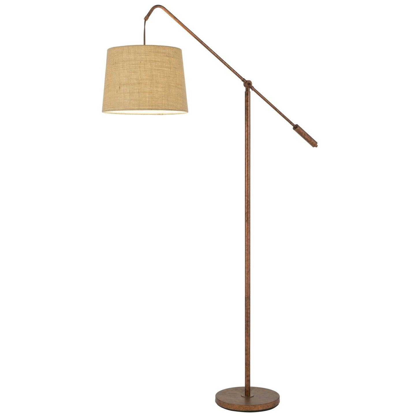 Rust Metal Fishing rod - Floor lamp