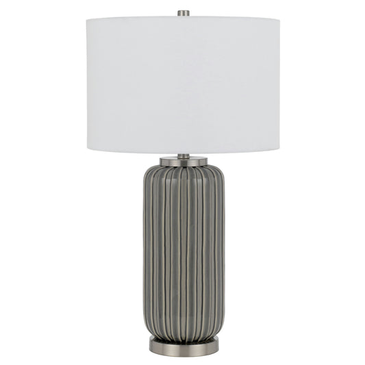 Taupe Metal Rodano - Table lamp