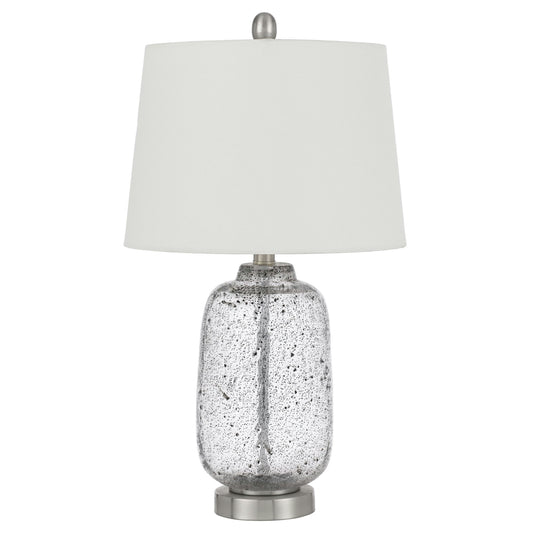 Brushed steel/glass Metal Solaro - Table lamp