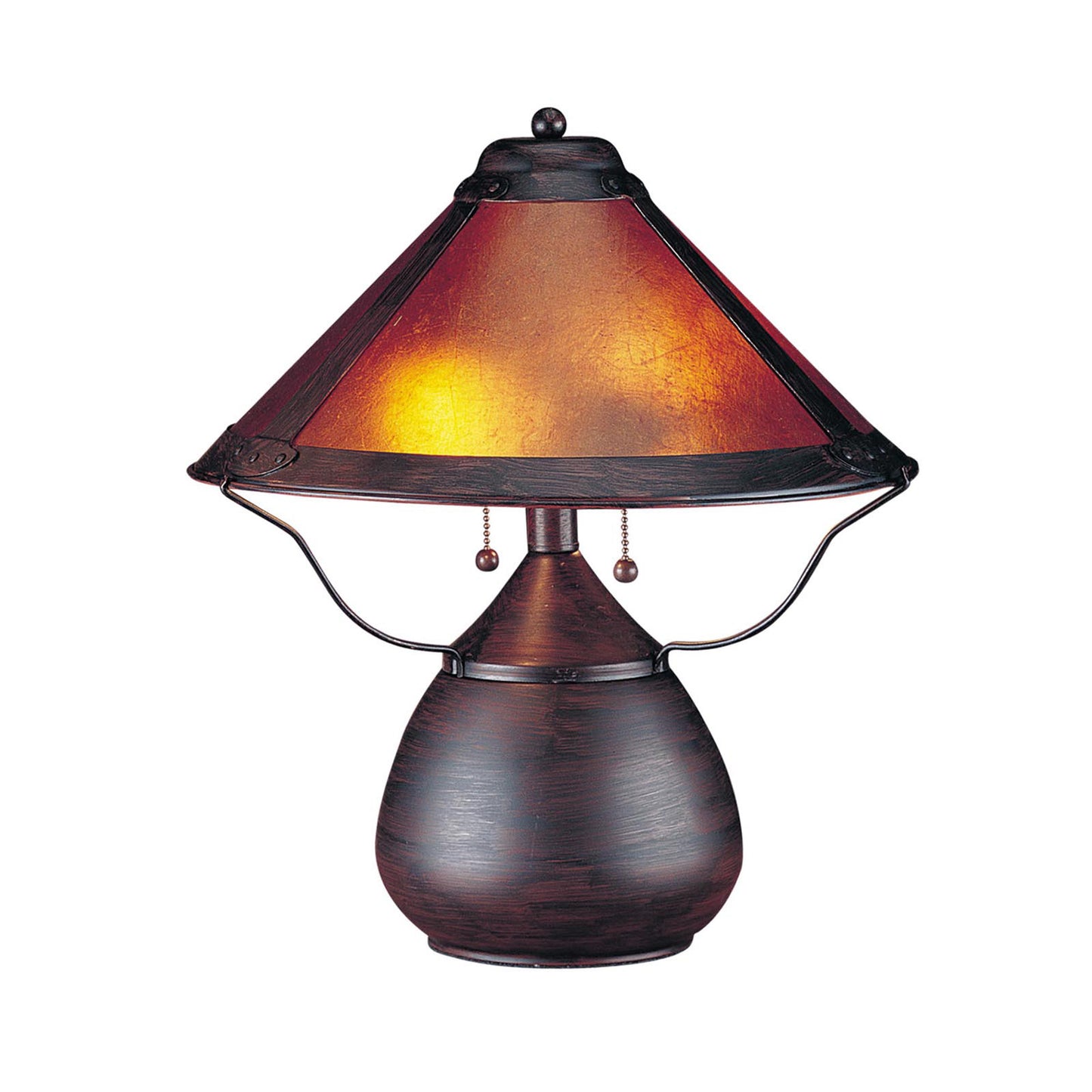 Rust Metal Mica - Table lamp, BO-464