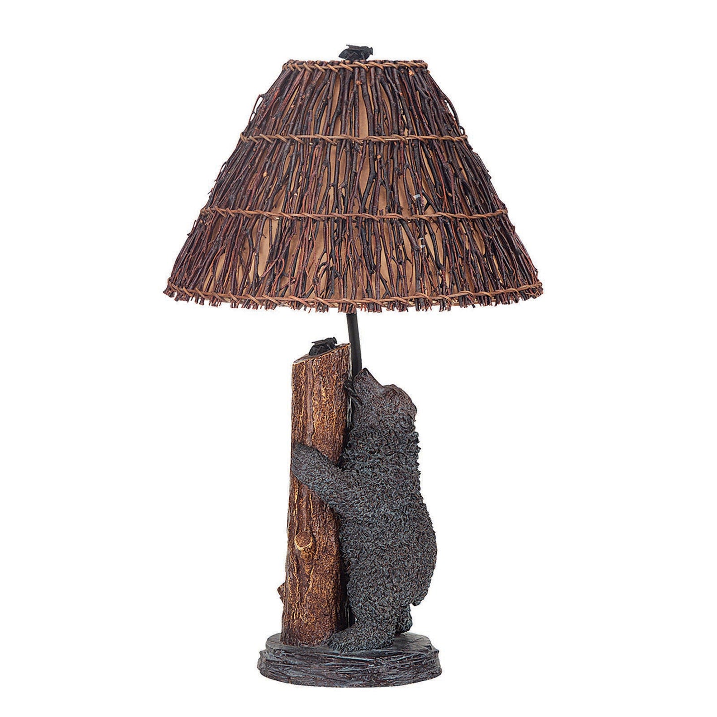 Antique bronze Resin Bear - Table lamp, BO-507