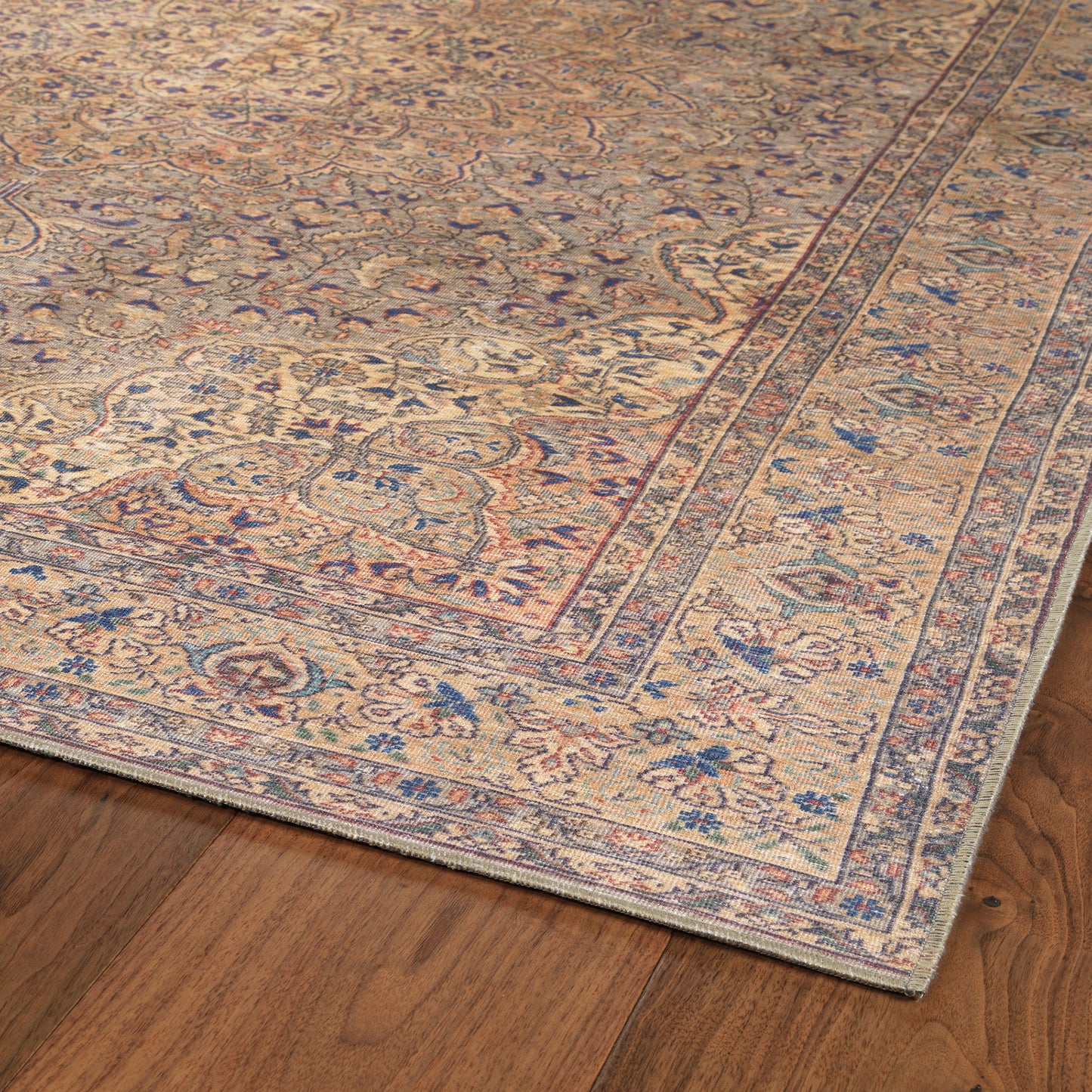 Kaleen Boho Patio Collection Light Taupe  Throw Rug 3' x 5'