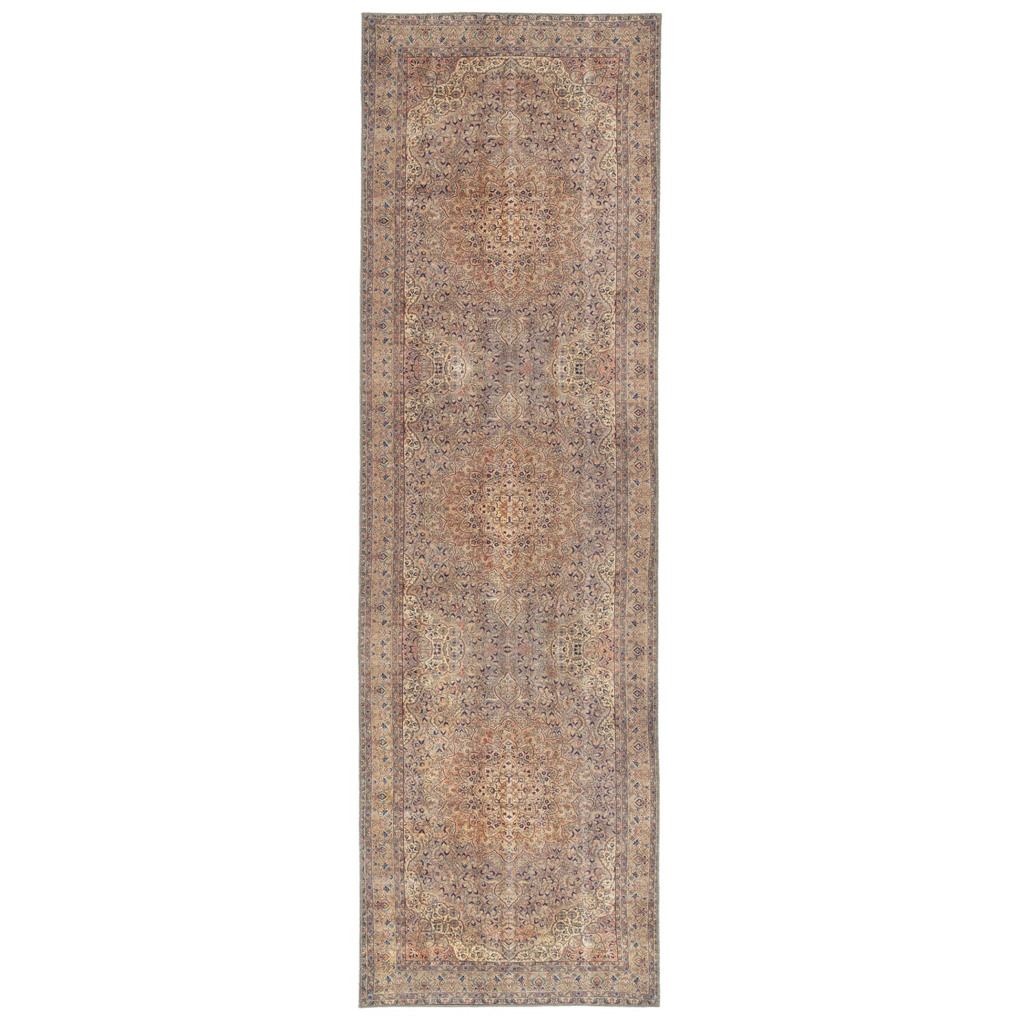 Kaleen Boho Patio Collection Light Taupe  Runner 2'3" x 7'6"