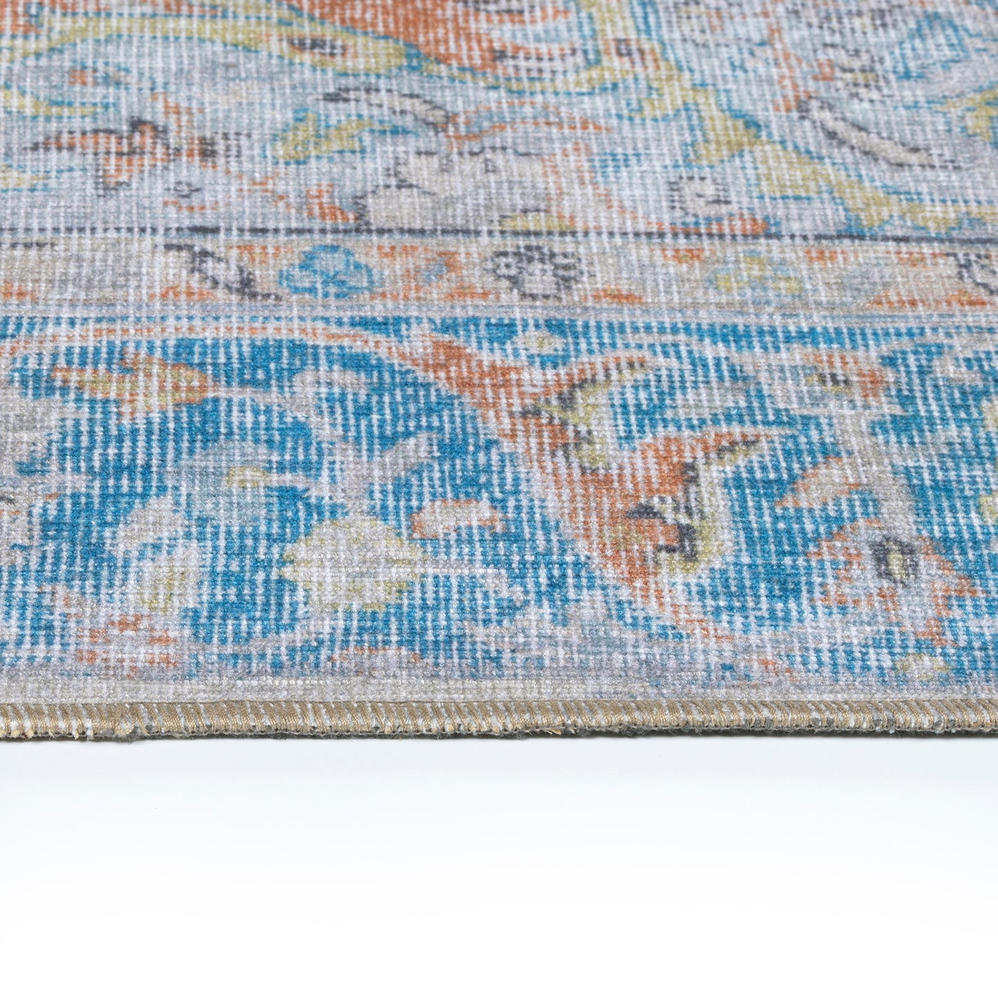 Kaleen Boho Patio Collection Light Copper  Throw Rug 2' x 3'