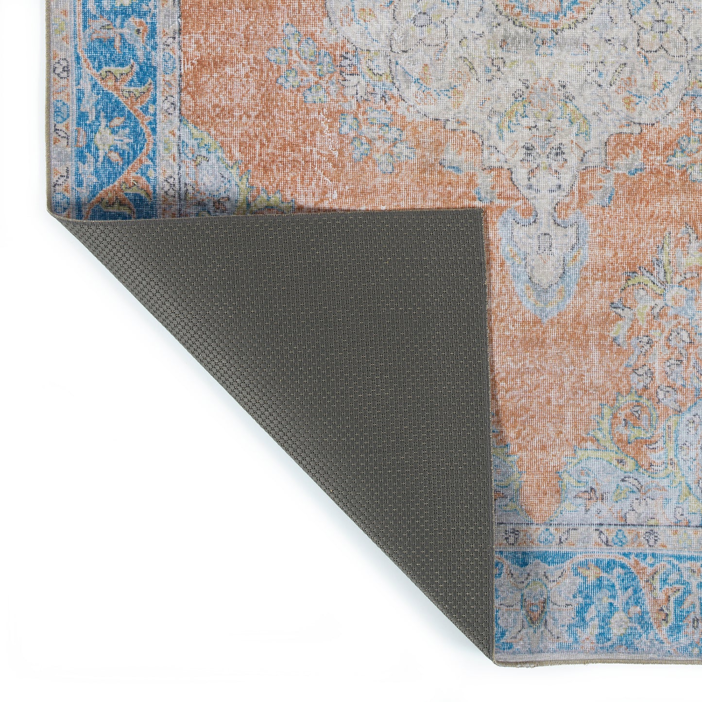 Kaleen Boho Patio Collection Light Copper  Throw Rug 2' x 3'
