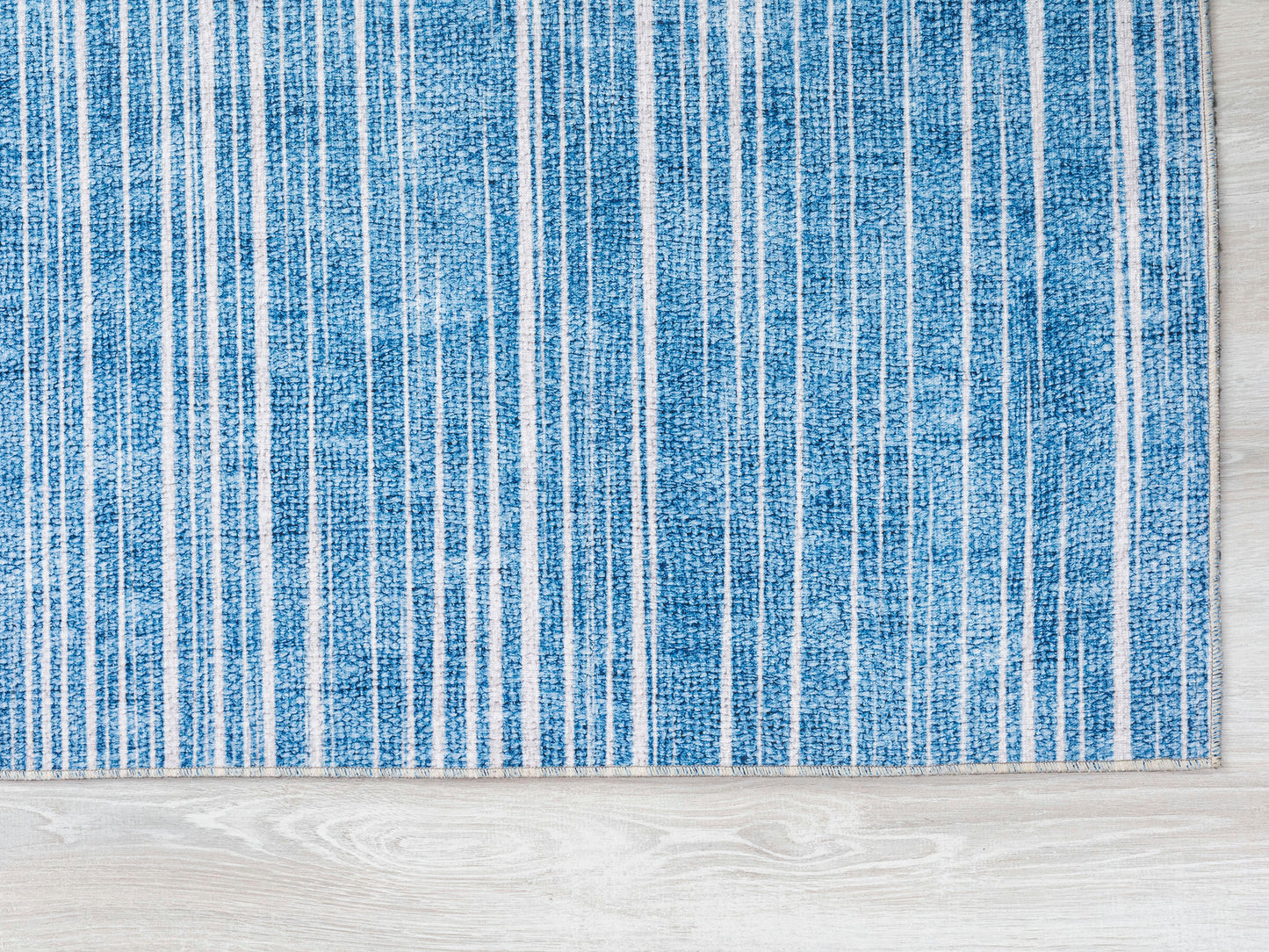 Kaleen Boho Patio Collection Blue LtBlue Throw Rug 3' x 5'