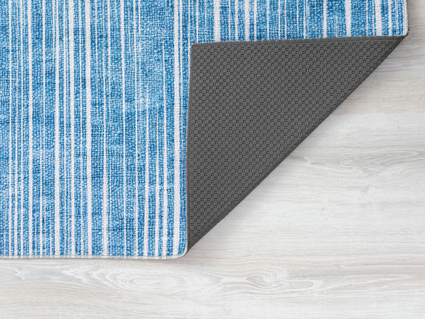Kaleen Boho Patio Collection Blue LtBlue Runner 2'3" x 7'6"