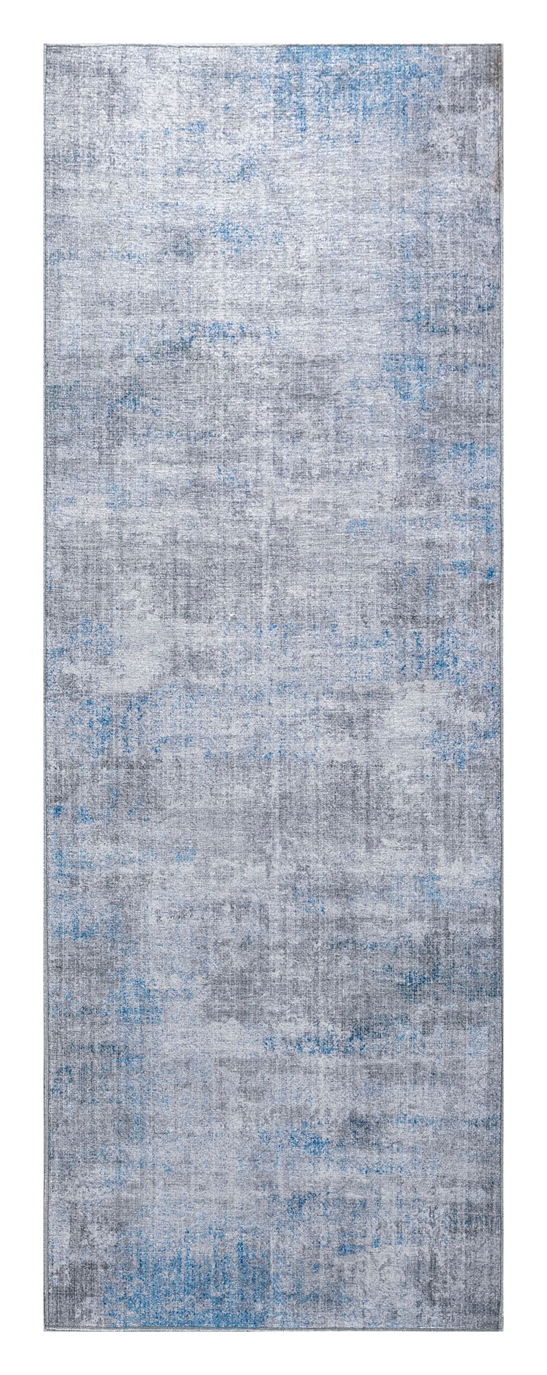 Kaleen Boho Patio Collection Blue Gray Runner 2'3" x 7'6"