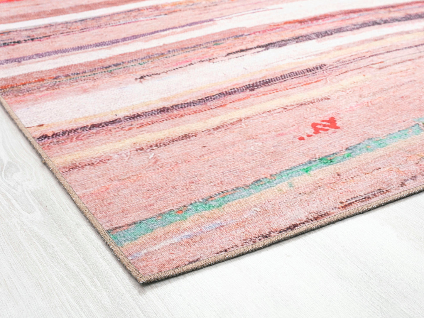 Kaleen Boho Patio Collection Multi Clay Throw Rug 3' x 5'