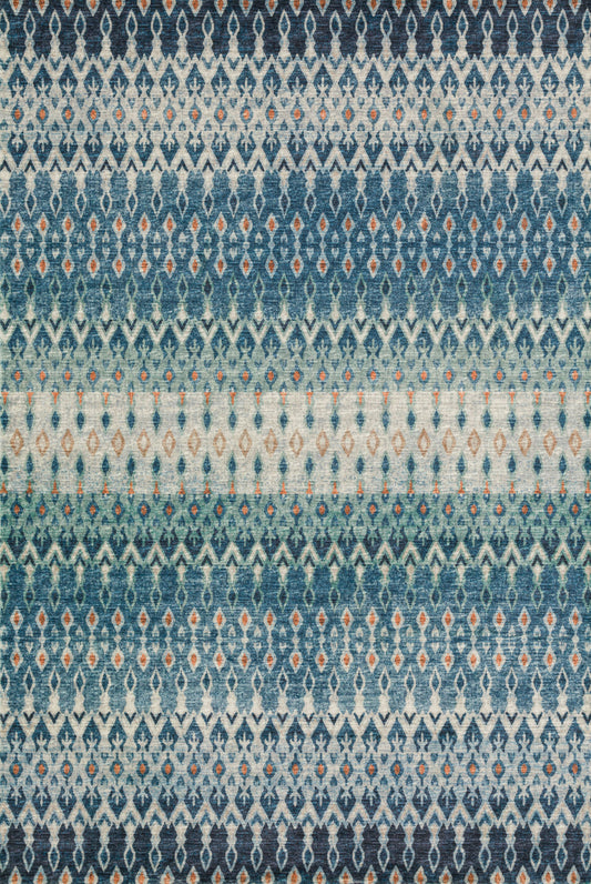 Brisbane BR1 Indigo 8' x 10' Rug