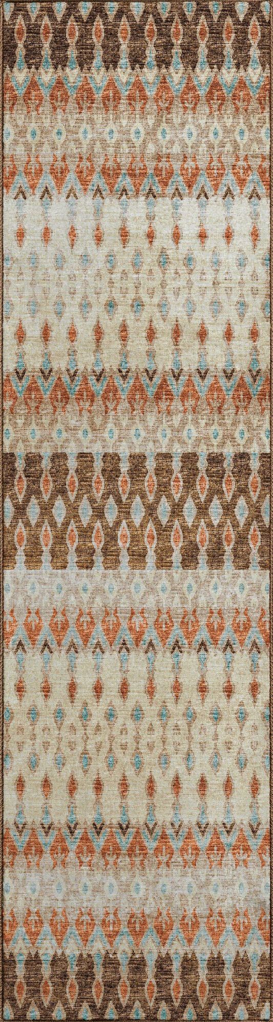 Brisbane BR1 Mocha 2'3" x 7'6" Runner Rug