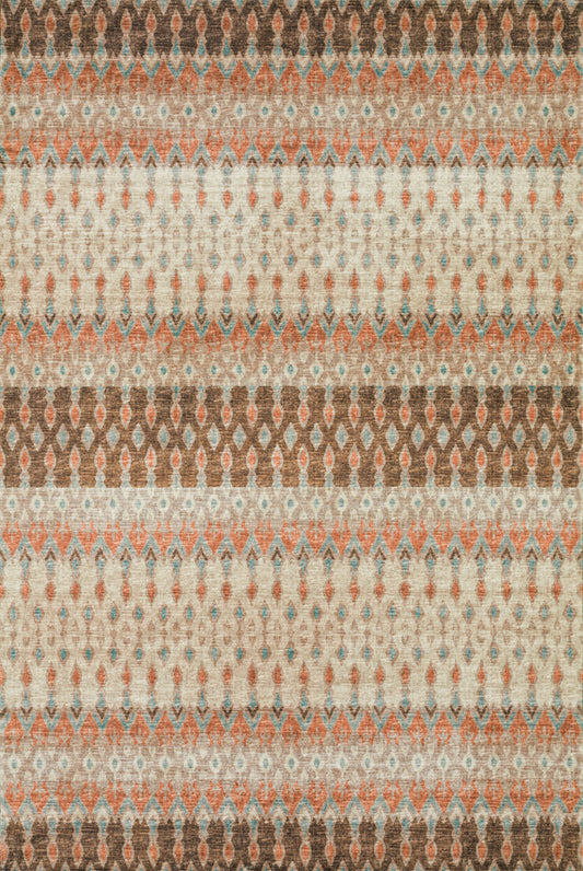 Brisbane BR1 Mocha 5' x 7'6" Rug