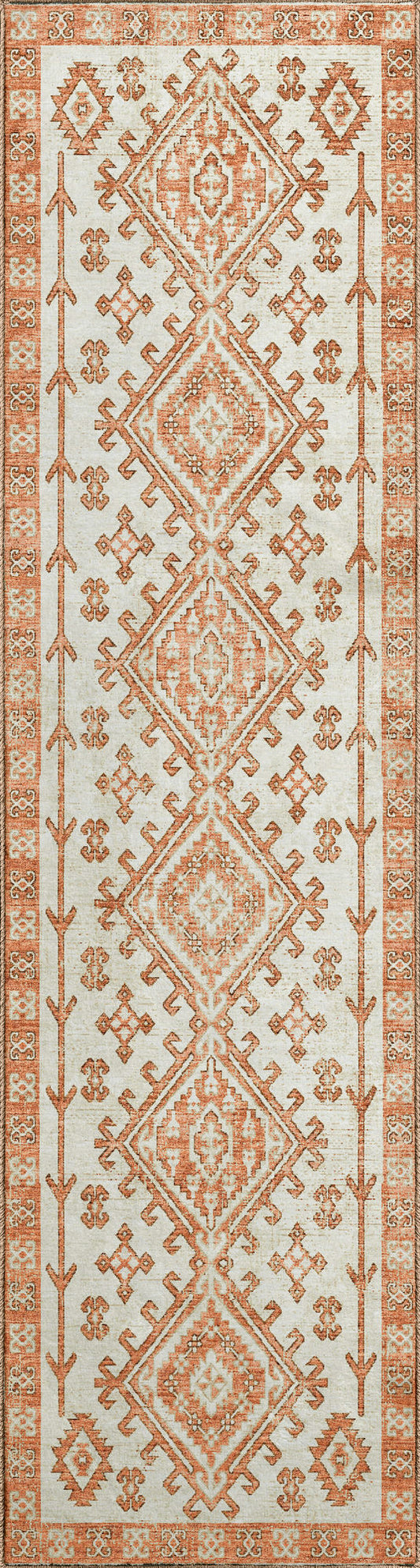 Brisbane BR2 Ivory 2'3" x 7'6" Runner Rug