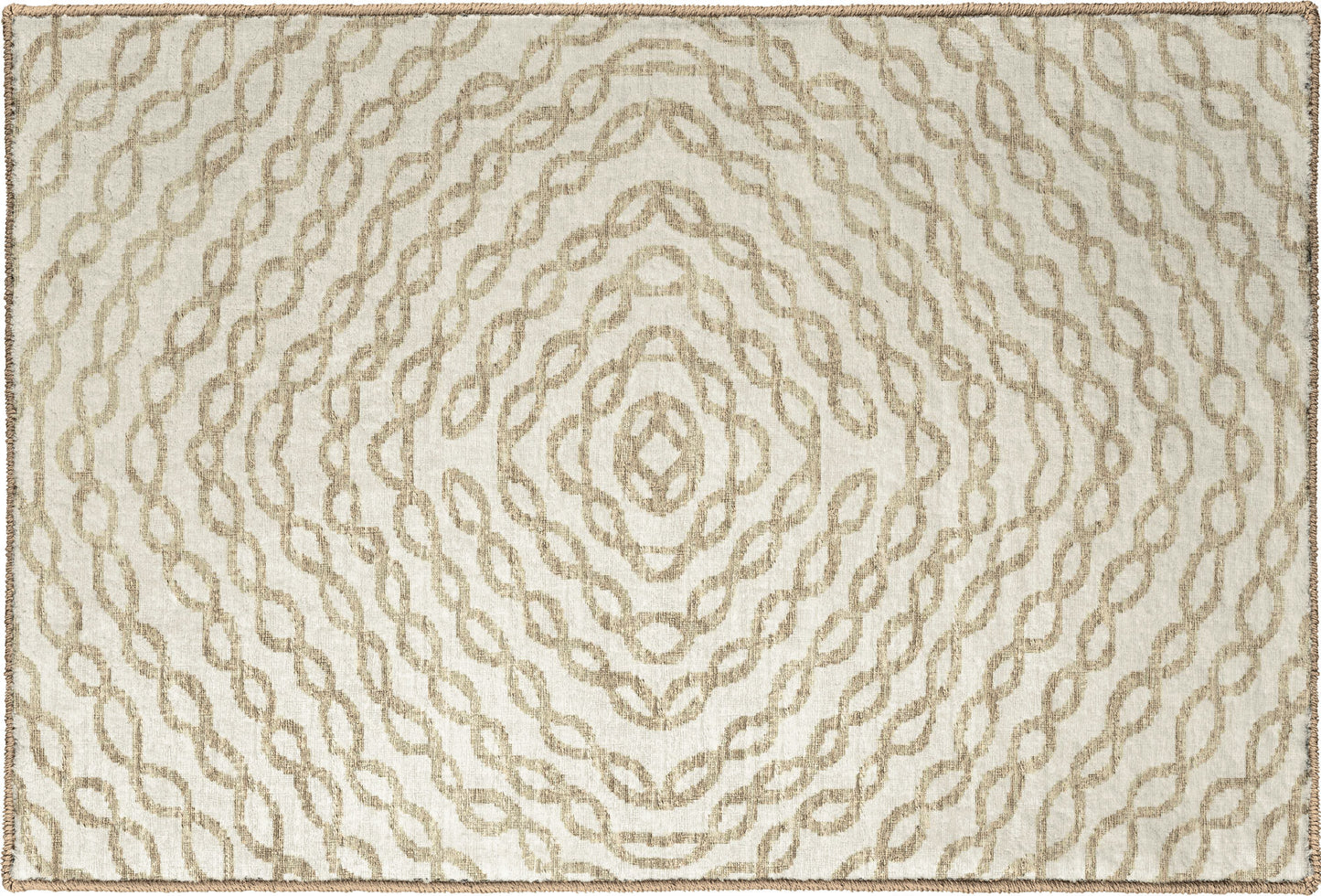 Brisbane BR3 Ivory 1'8" x 2'6" Rug