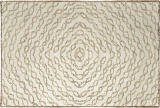 Brisbane BR3 Ivory 1'8" x 2'6" Rug