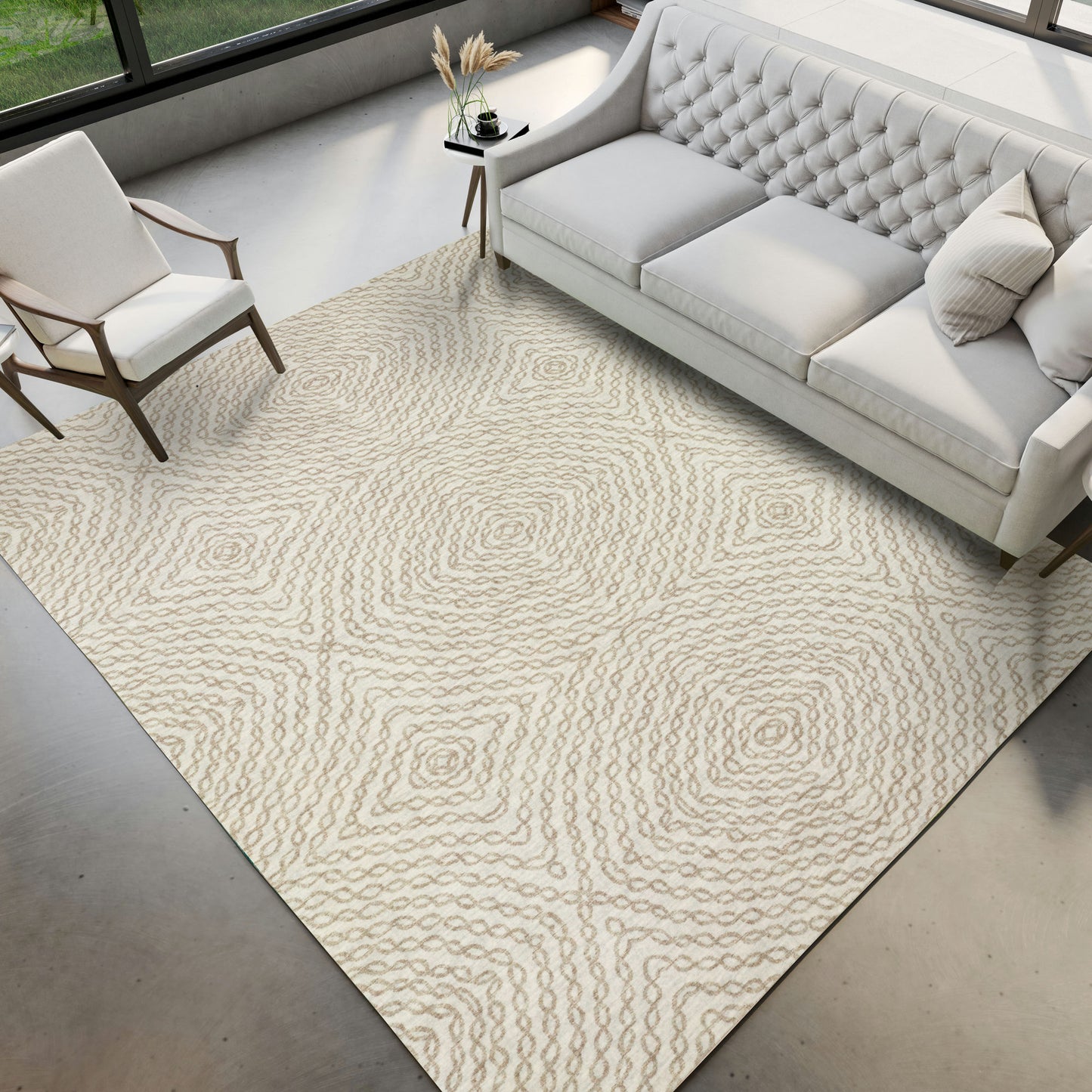 Brisbane BR3 Ivory 3' x 5' Rug