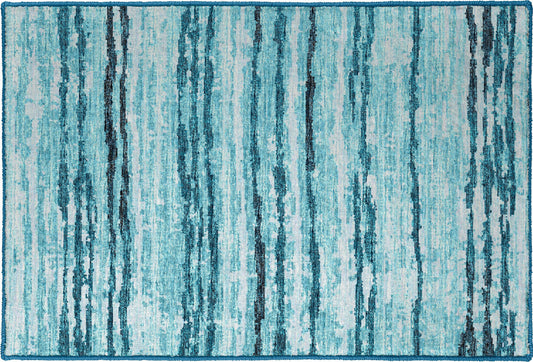 Brisbane BR4 Sky 1'8" x 2'6" Rug