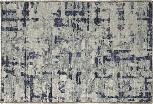 Brisbane BR5 Eggplant 1'8" x 2'6" Rug