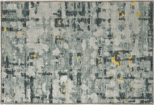 Brisbane BR5 Gold 1'8" x 2'6" Rug